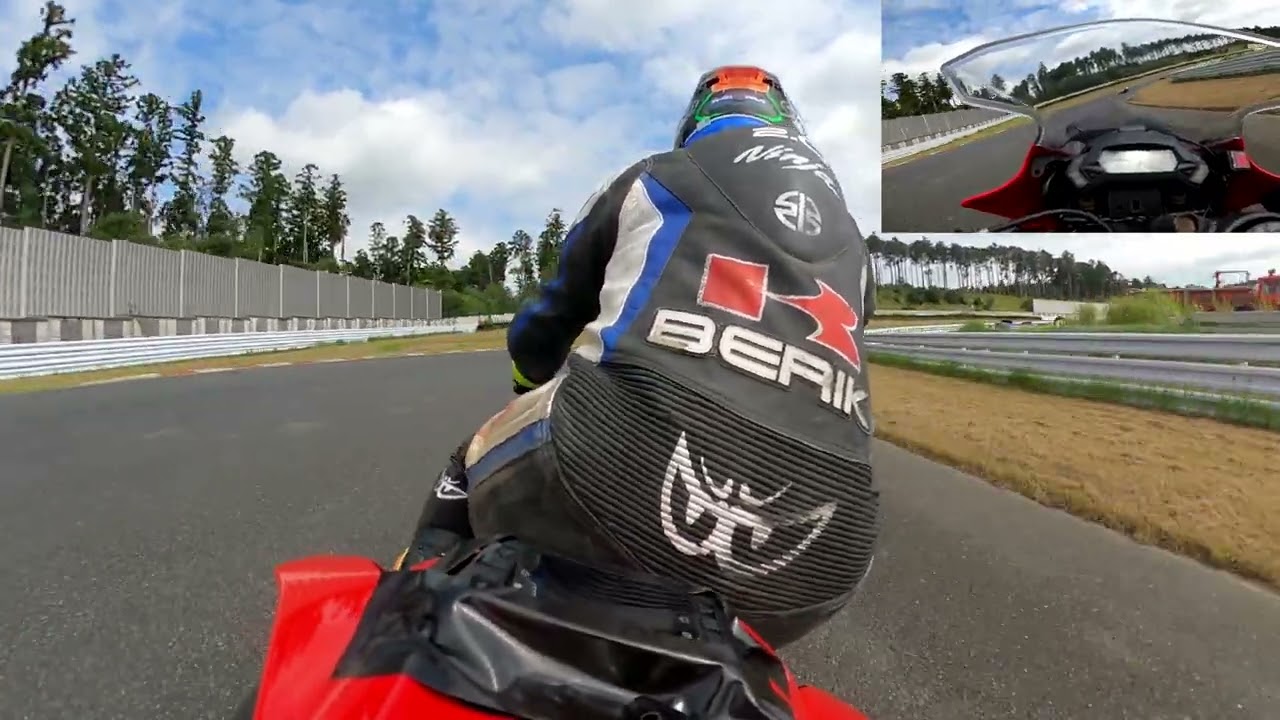 20220915 袖ヶ浦フォレストレースウェイ Ninja250SL 24秒台