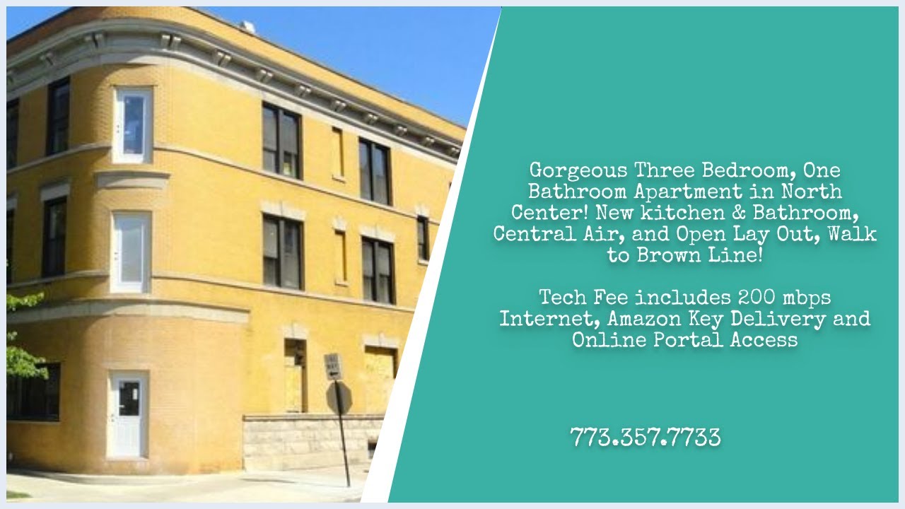 North Center Chicago 3 Bedroom Apartment For Rent  (Chicago Apartment Hunting)