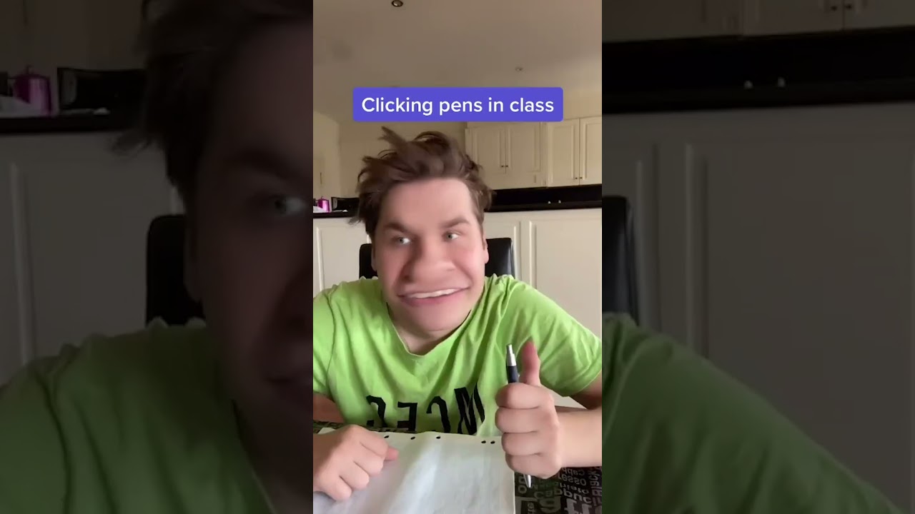 Clicking your pen in class #shorts