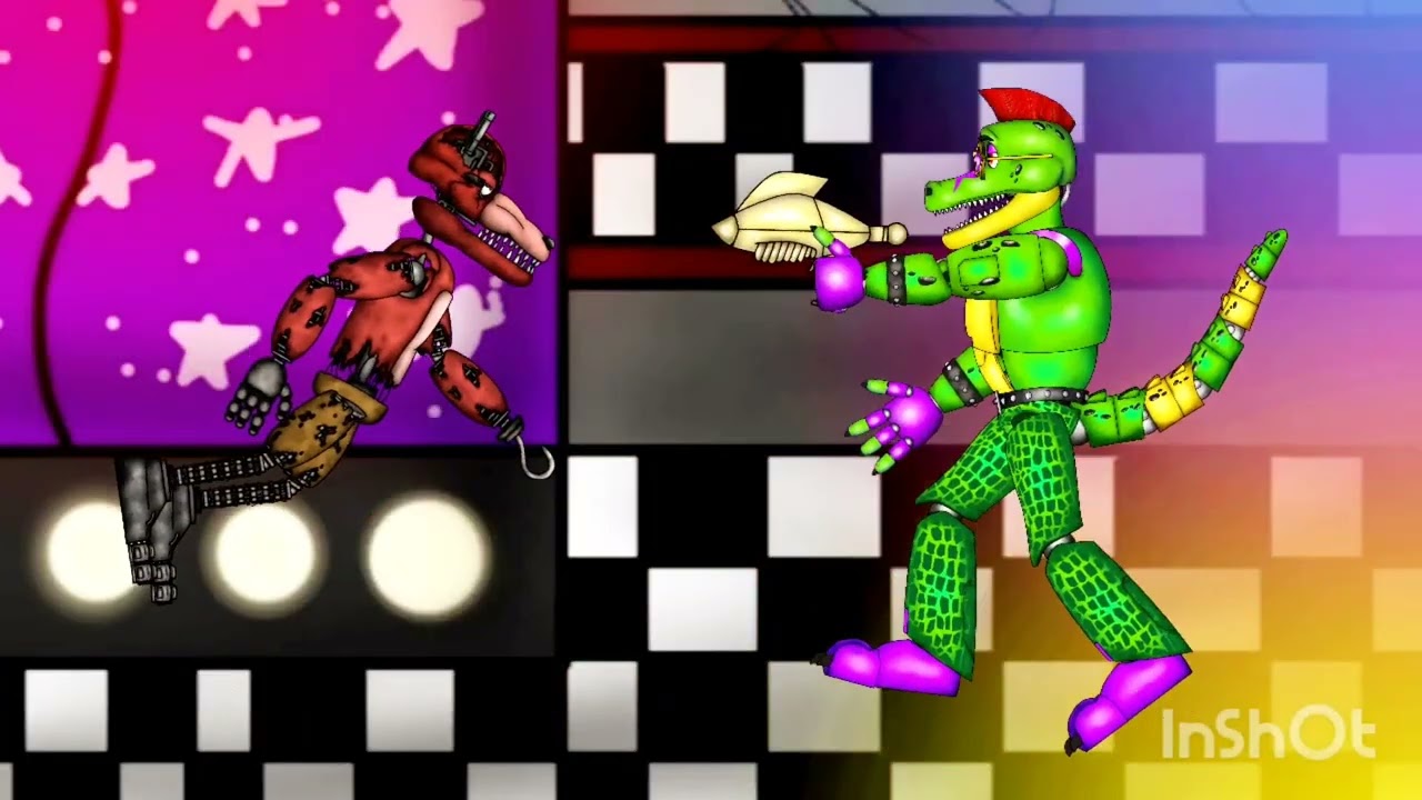 withered US glamrock fnaf fight (dc2)