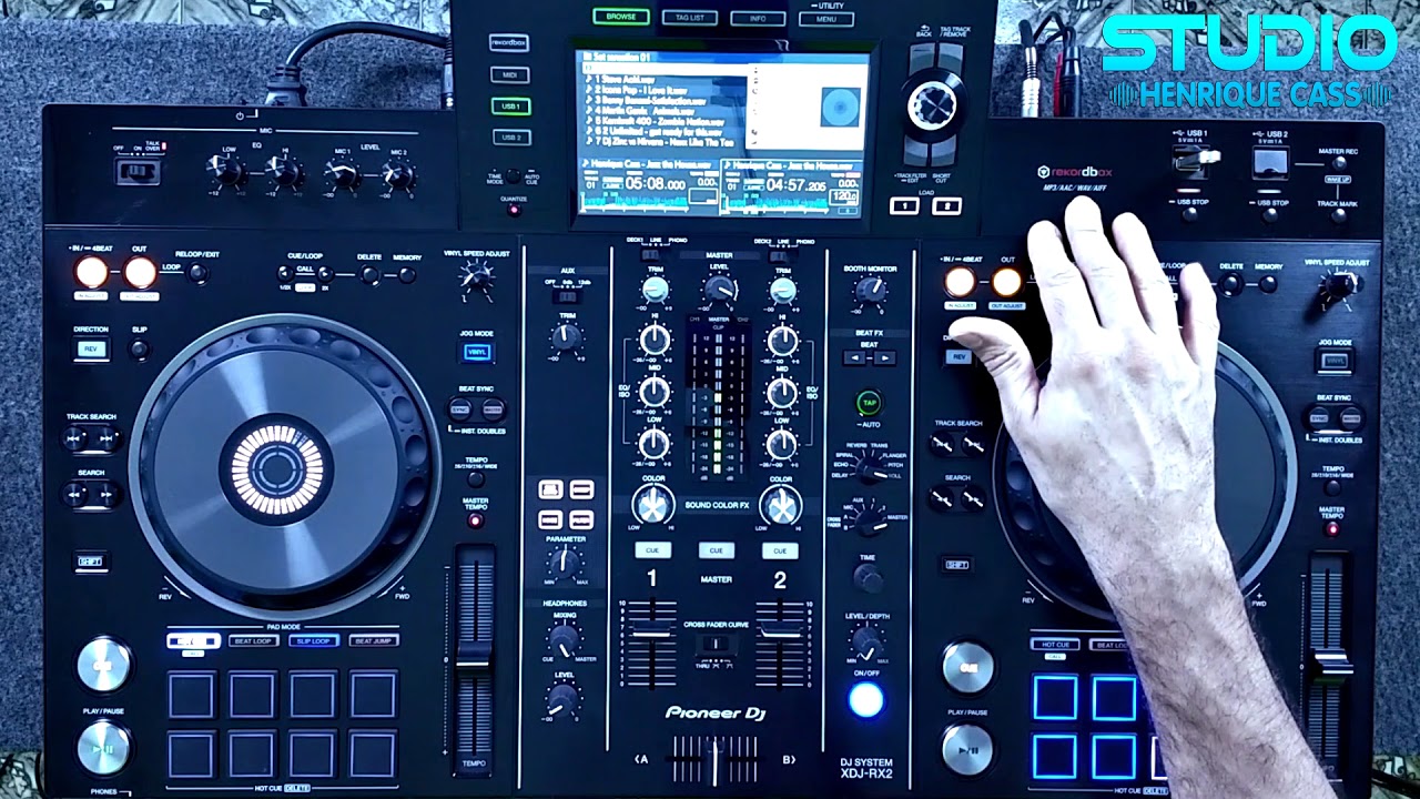 XDJ RX2 Pioneer - Tutorial em português Parte 1