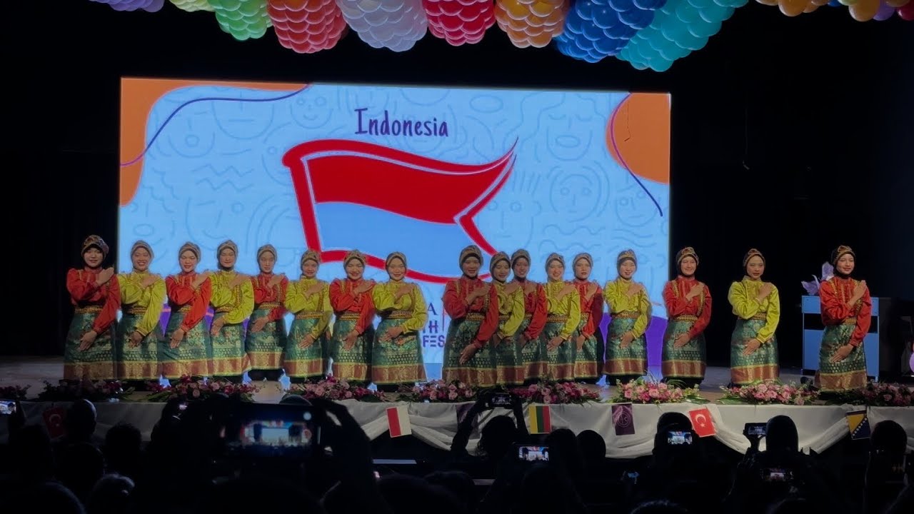 Ratoh Jaroe SMP Nasima Semarang in Bursa, Sahinkaya Academy, Turkiye