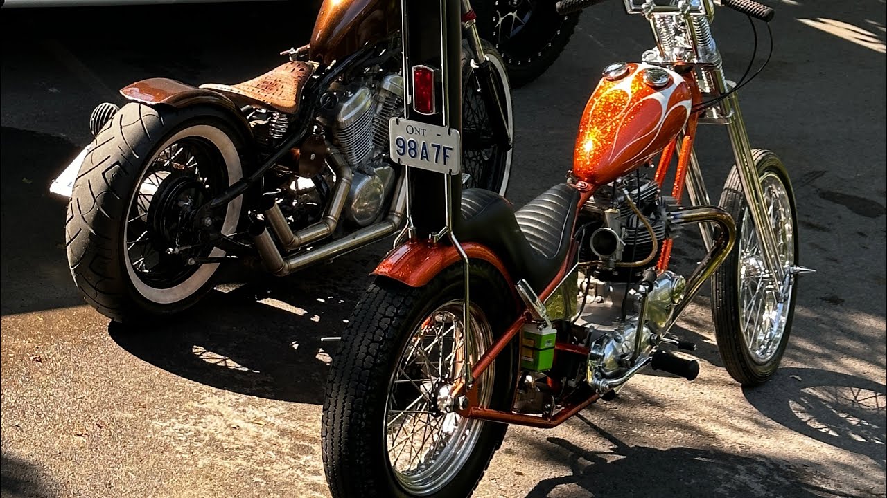 My 1966 Triumph Bonneville Chopper!