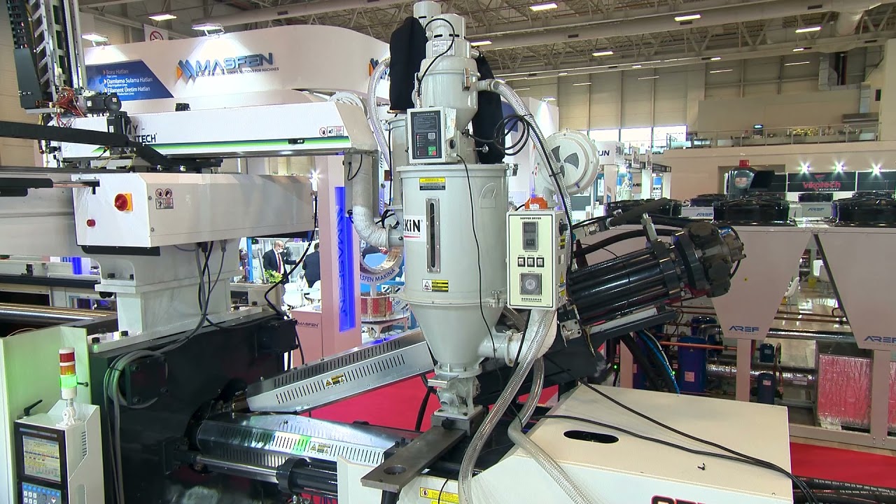 EKİN 400T-2C plastik enjeksiyon makinası ( V line injection moulding machine)