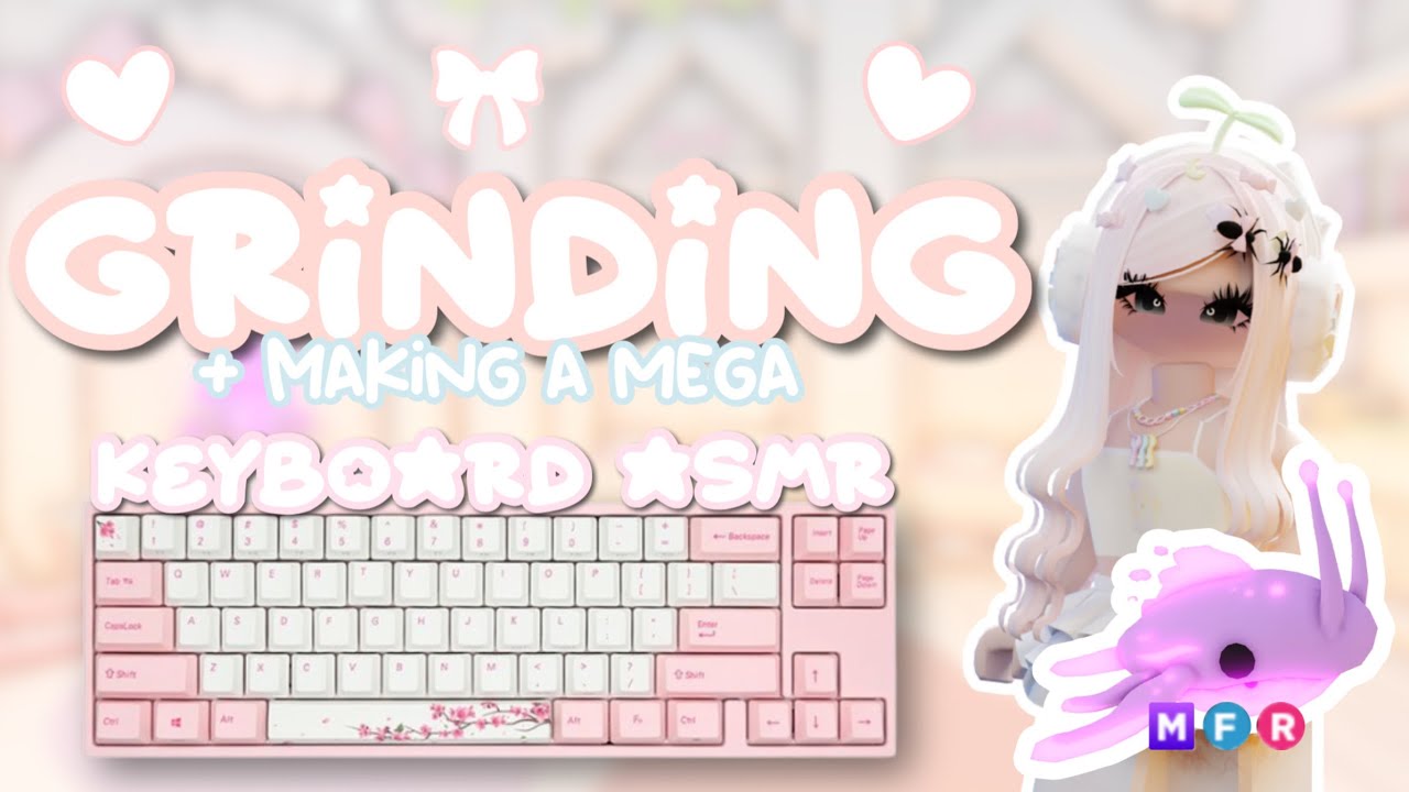 ≽^• ˕ • ྀི≼ Adopt Me Keyboard ASMR 2 + Making a Mega Space whale! #adoptme #adoptmegame