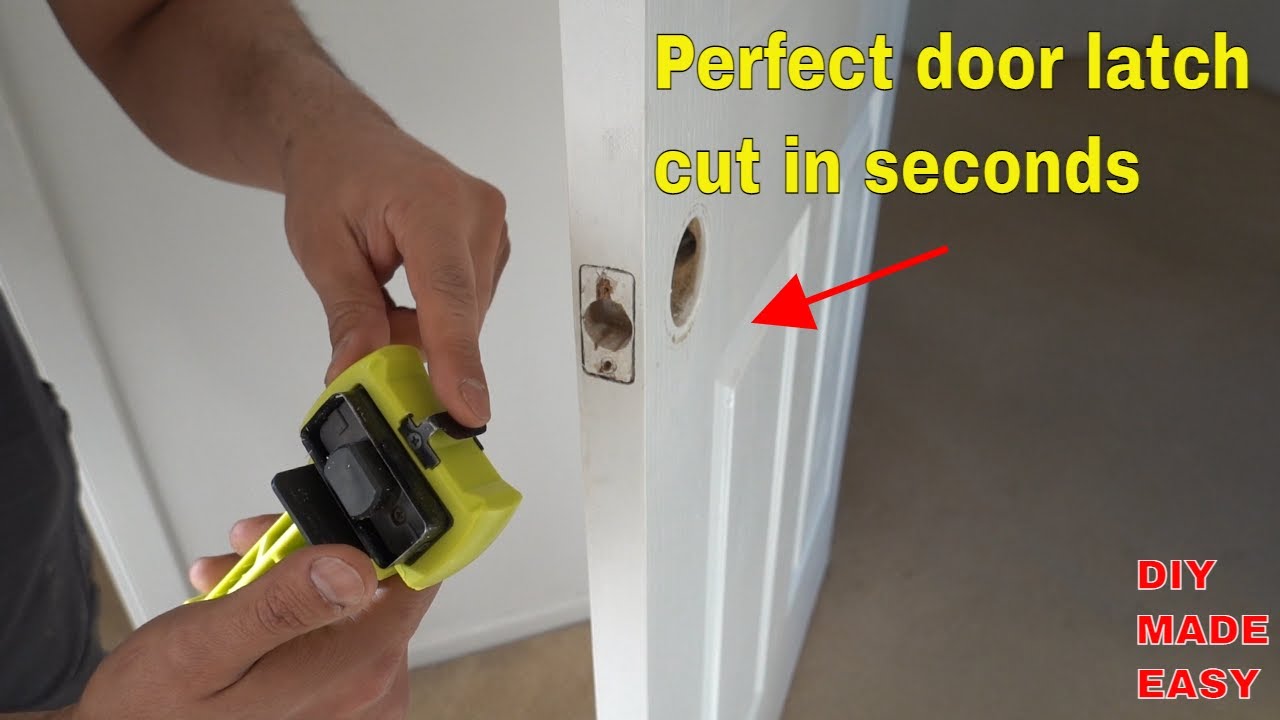 Инструмент для установки дверной защелки Ryobi