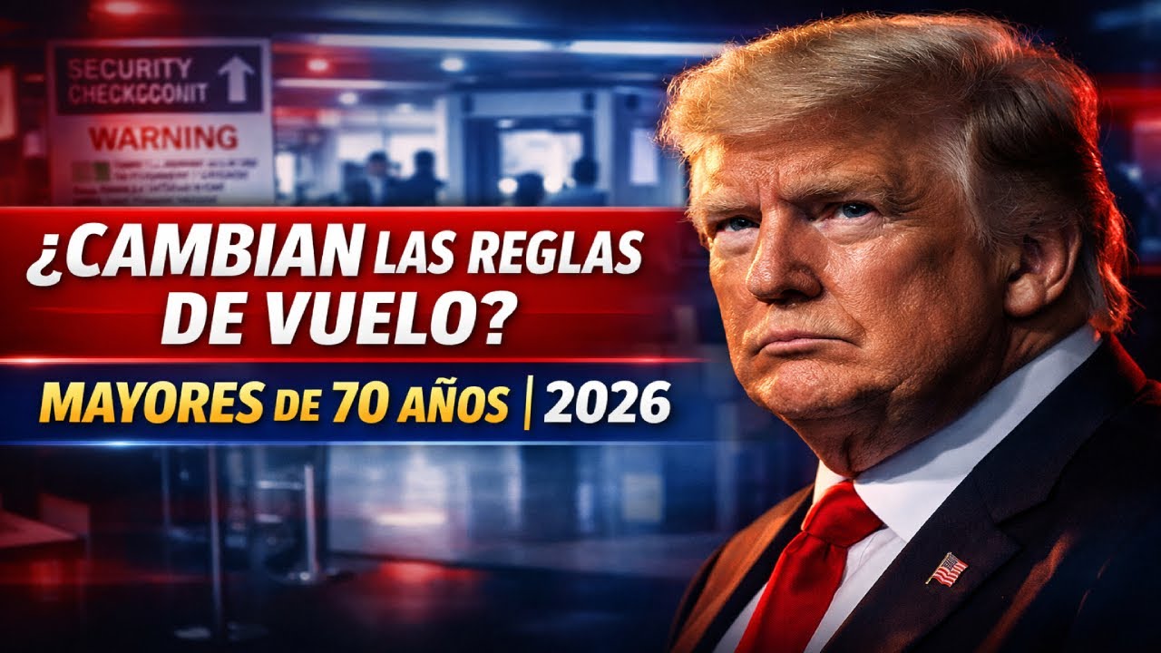 ¿Volarás después de los 70 en 2026 Nuevas normas aeroportuarias y controles a personas mayores hoy