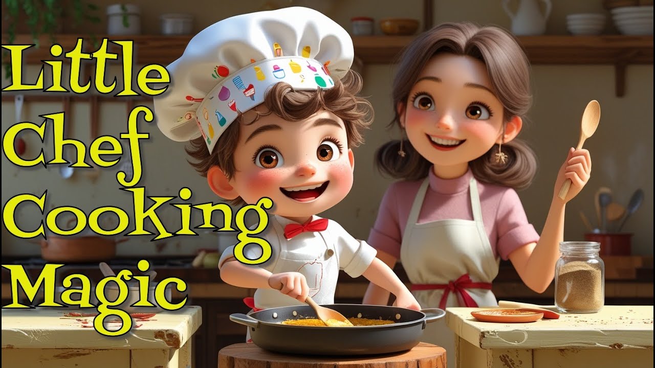 The Little Chef's Big dream | Fun Kids Song About Cooking and Imagination