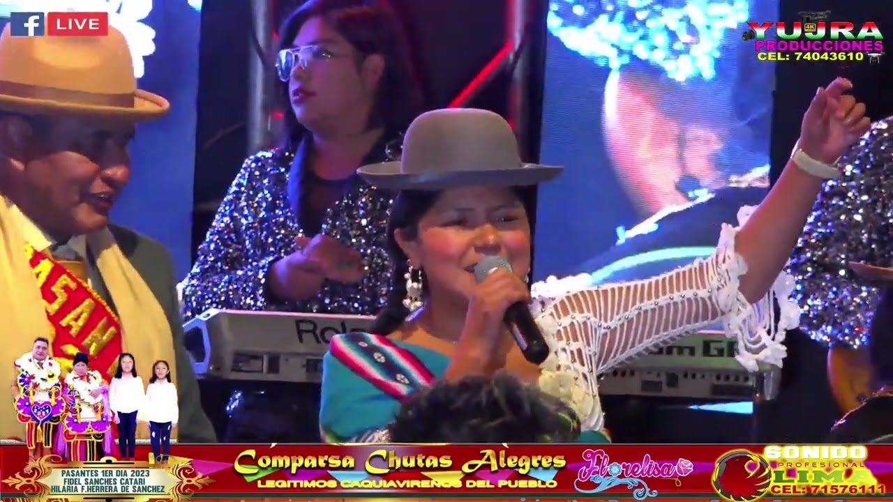 FLOR ELISA CAQUIAVIRI 2023  CON FÉ Y DEVOCIÓN AL TATA SAN ANTONIO DE ABAD