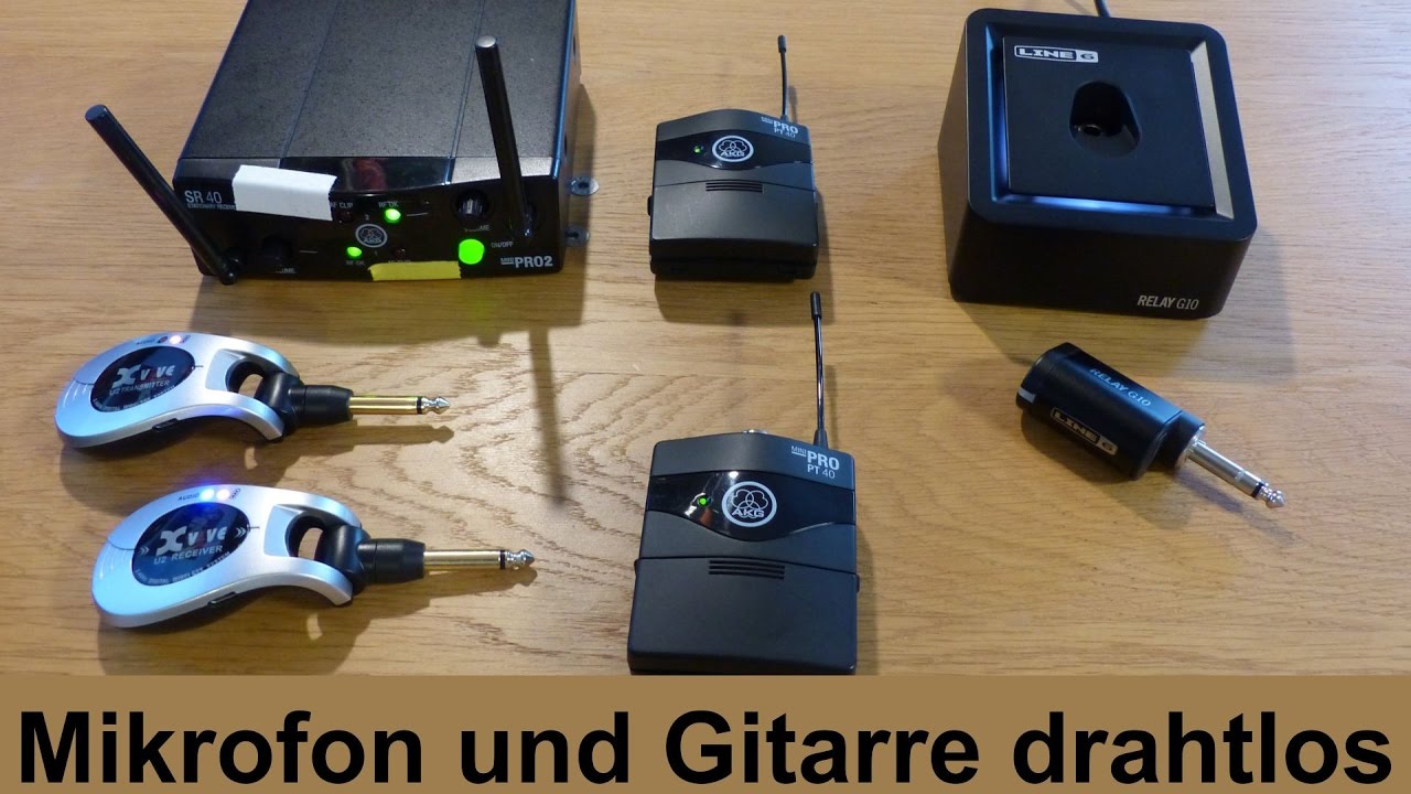 Sendestrecken - Drahtlose Helfer für Musiker – HIZ107