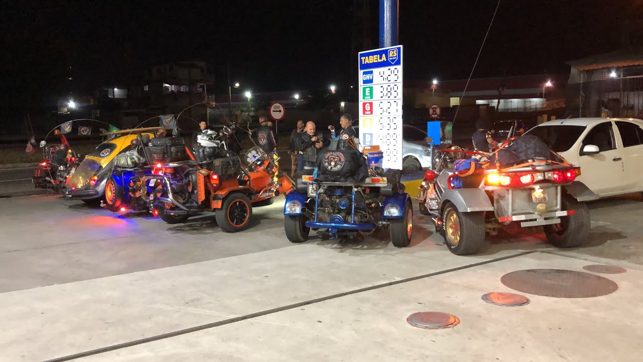 VIAGEM COM 7 TRICICLOS PARA APARECIDA SP