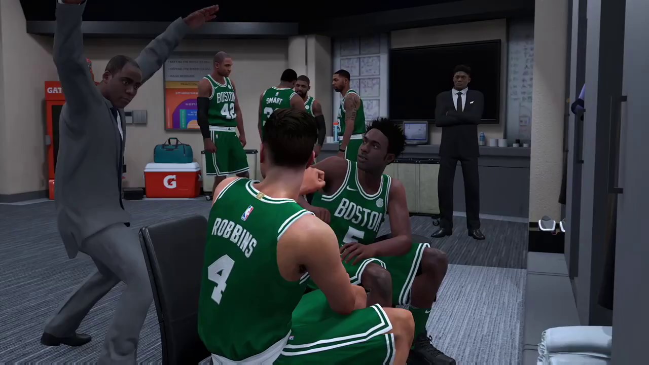 COACH DABS AT US/NBA 2K18 MYCAREER