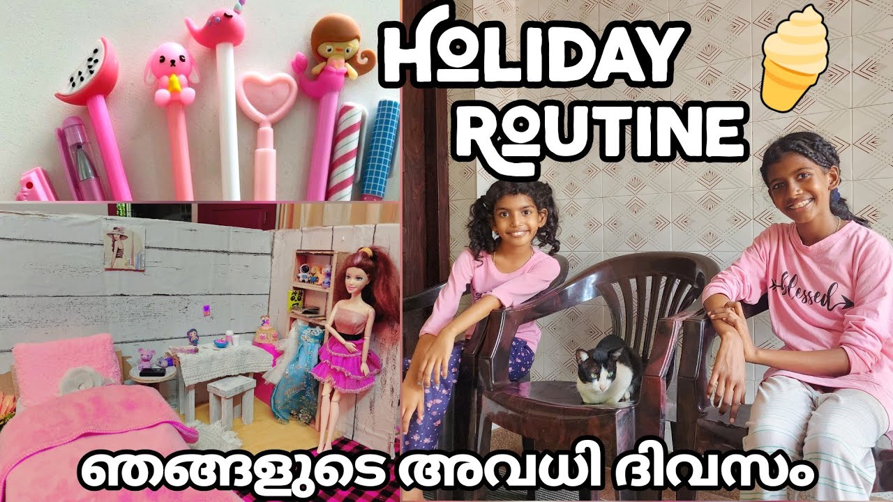 🌷🤍Full day holiday Routine | Kids day in my life |  Students routine | Teen girls day in my life