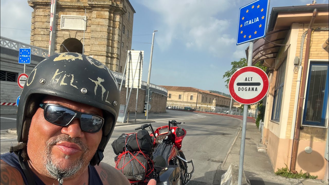 FROM SPLIT CROATIA TO ANCONA ITALY #burnoutbikes #ferry #croatia #italy #roadglide #harleydavidson