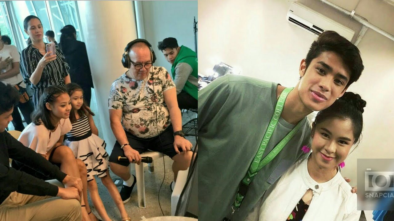 Donny Pangilinan Family todo supporta Kay kisses at Donny sa set ng WALWALMOVIE
