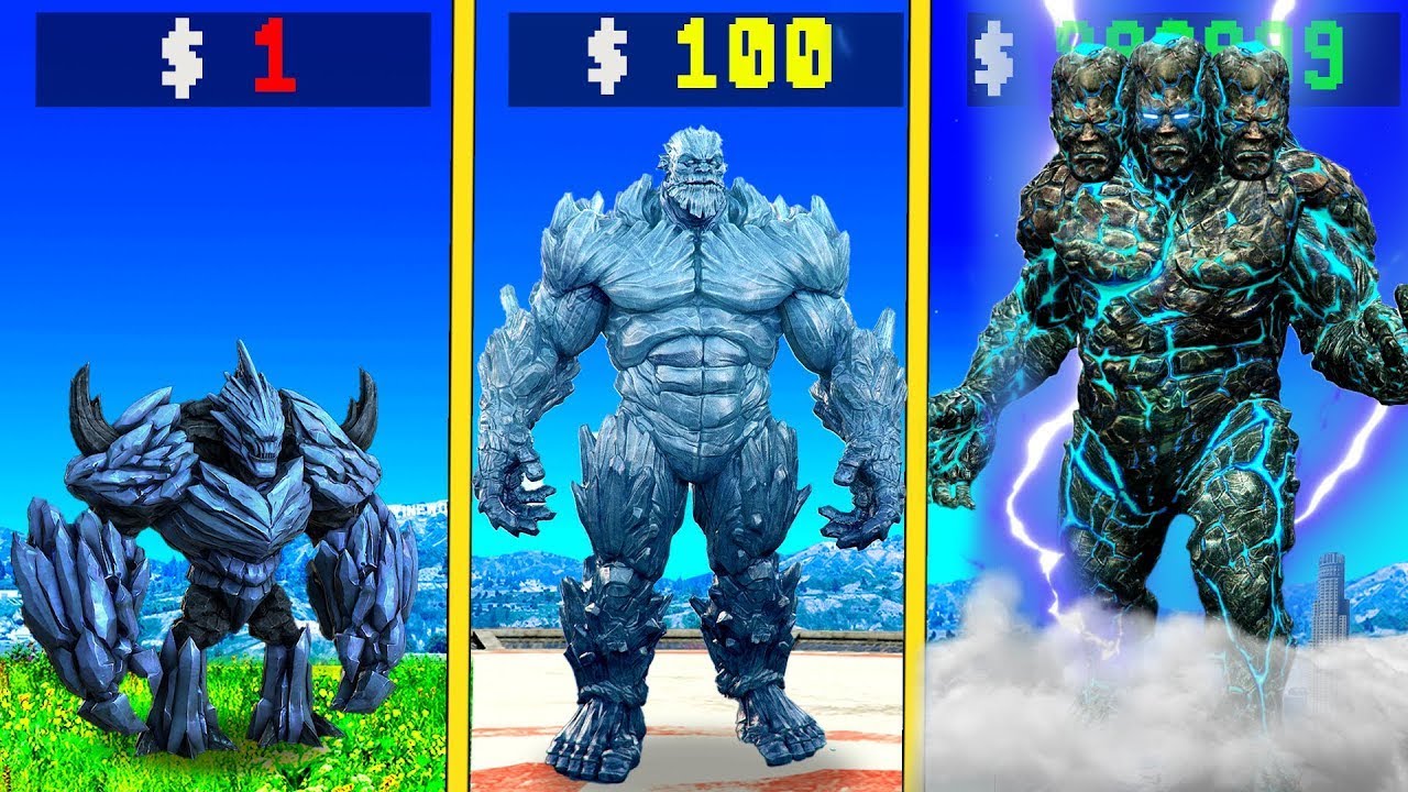 Franklin& ShinChan⚡Controlling ICE Titan Suit Upgrade🔥😱In GTA 5 Telugu