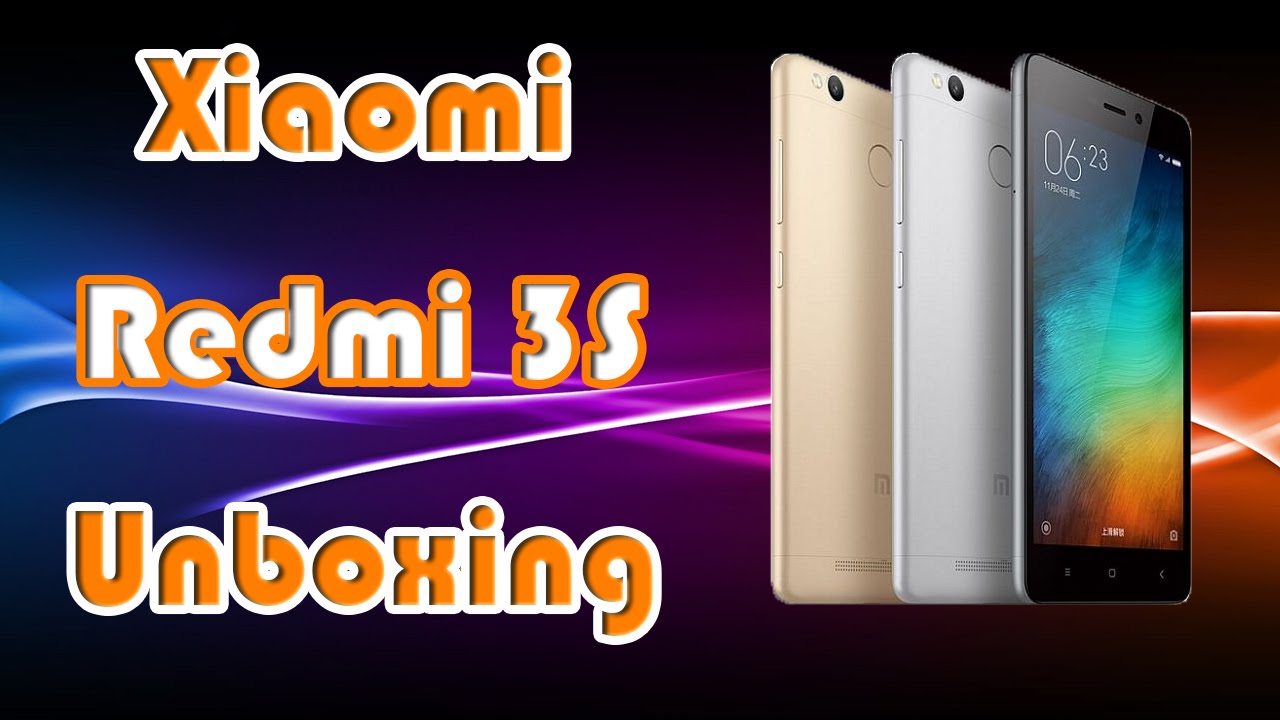 Xiaomi Redmi 3S – распаковка нового смартфона  с 2/16гб памяти на процессоре Snapdragon 430.