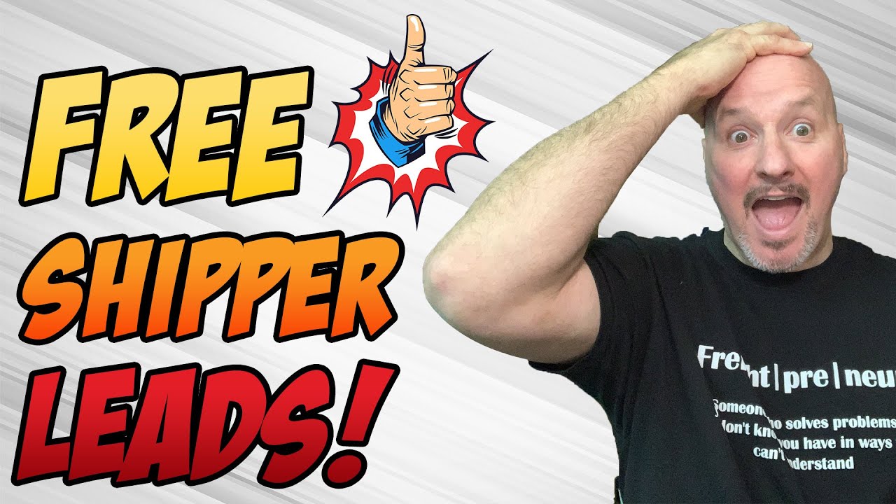 FREE Freight Broker Leads | How to Find Shipper Leads For Freight Broker Sales [NEW SOURCE]