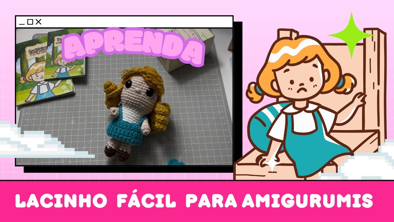 Lacinho fácil para amigurumis 