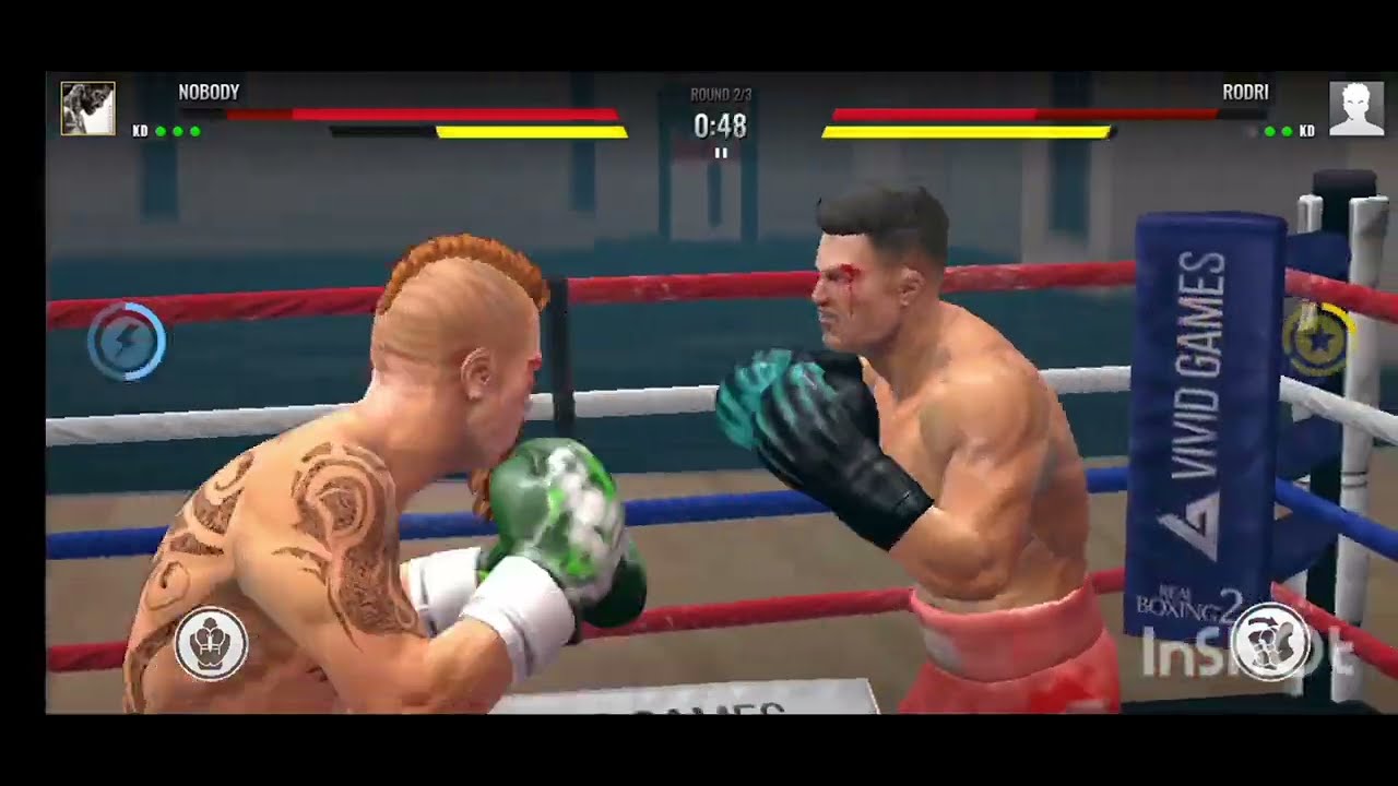 Real Boxing 2 Online Multiplayer Fight "NOBODY" vs "Rodri"