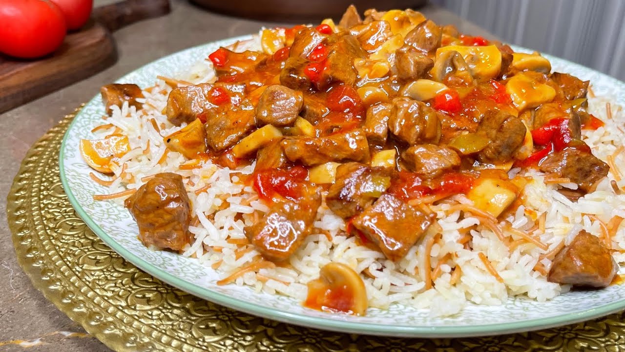 Vermeşilli Plov resepti! Ətli sous ilə ləzzətinə heyran qaldım. Plov resepti