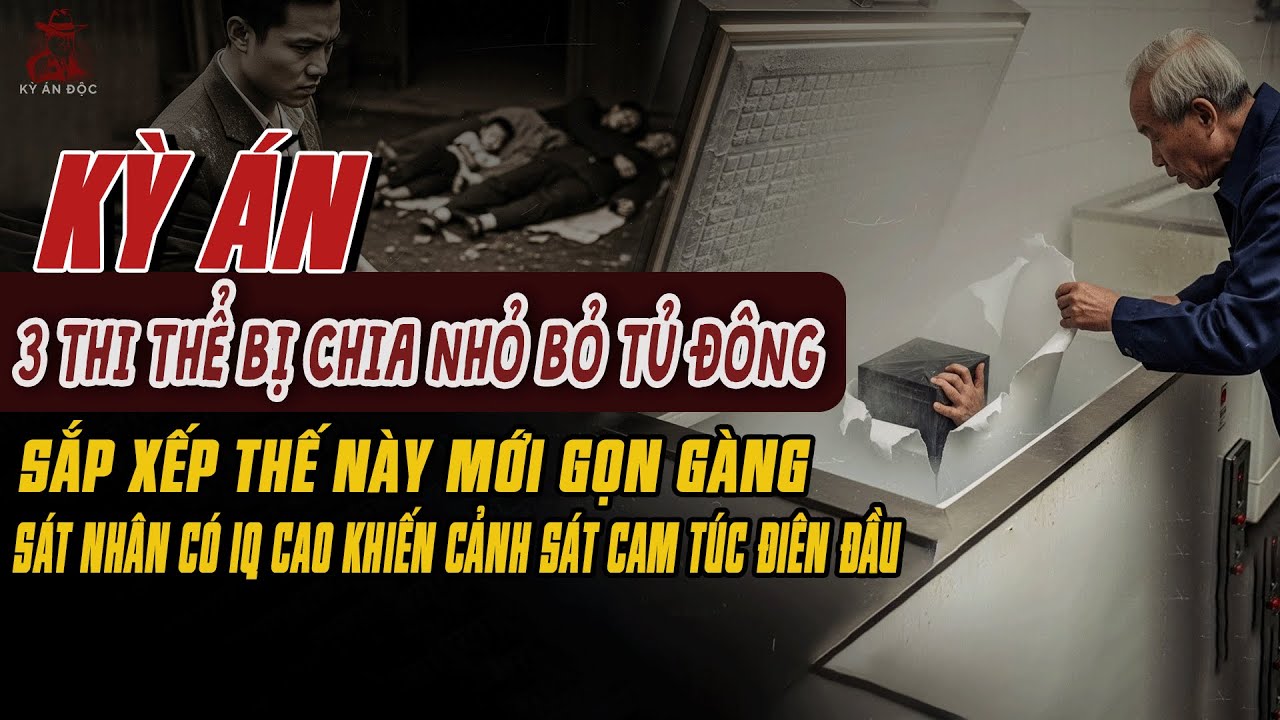 🚨Kỳ Án Trung Quốc: Sắp Xếp Thế Này Mới Gọn - 3 Thi Thể Chia Nhỏ Bỏ Tủ Đông Tội Ác Sát Nhân Có IQ Cao