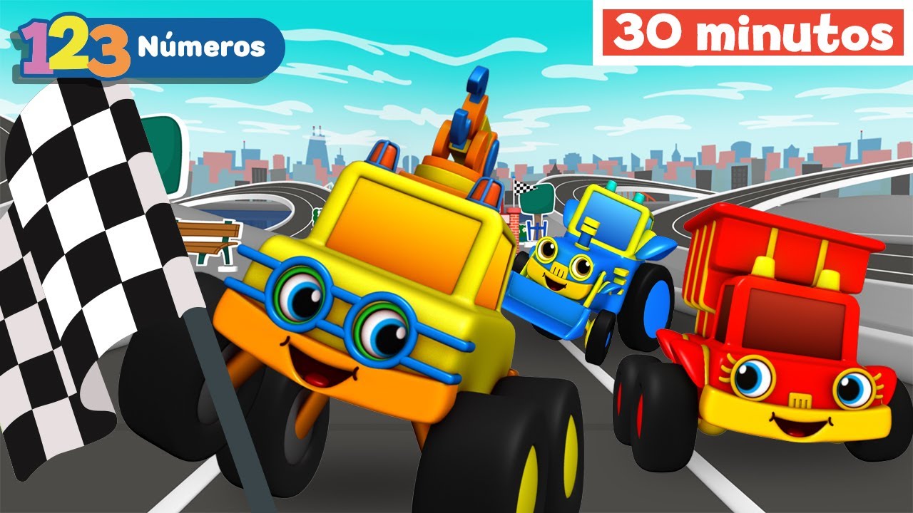 123 Arrancan - Nuevo espectáculo | Aprender números con autos de carreras | Mi Primera Universidad