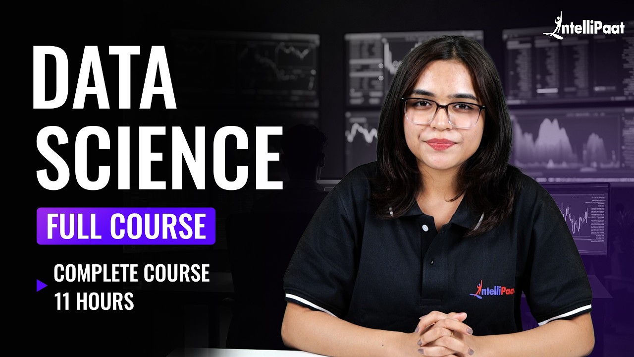 Learn Data Science Full Course 2026 | Data Science for Beginners | Intellipaat