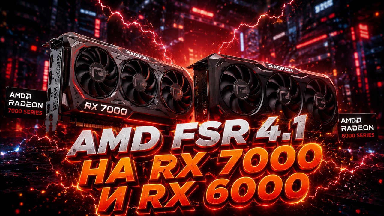AMD FSR 4.1 will officially appear on Radeon RX 7000 graphics cards in July, and on RX 6000 - in ...