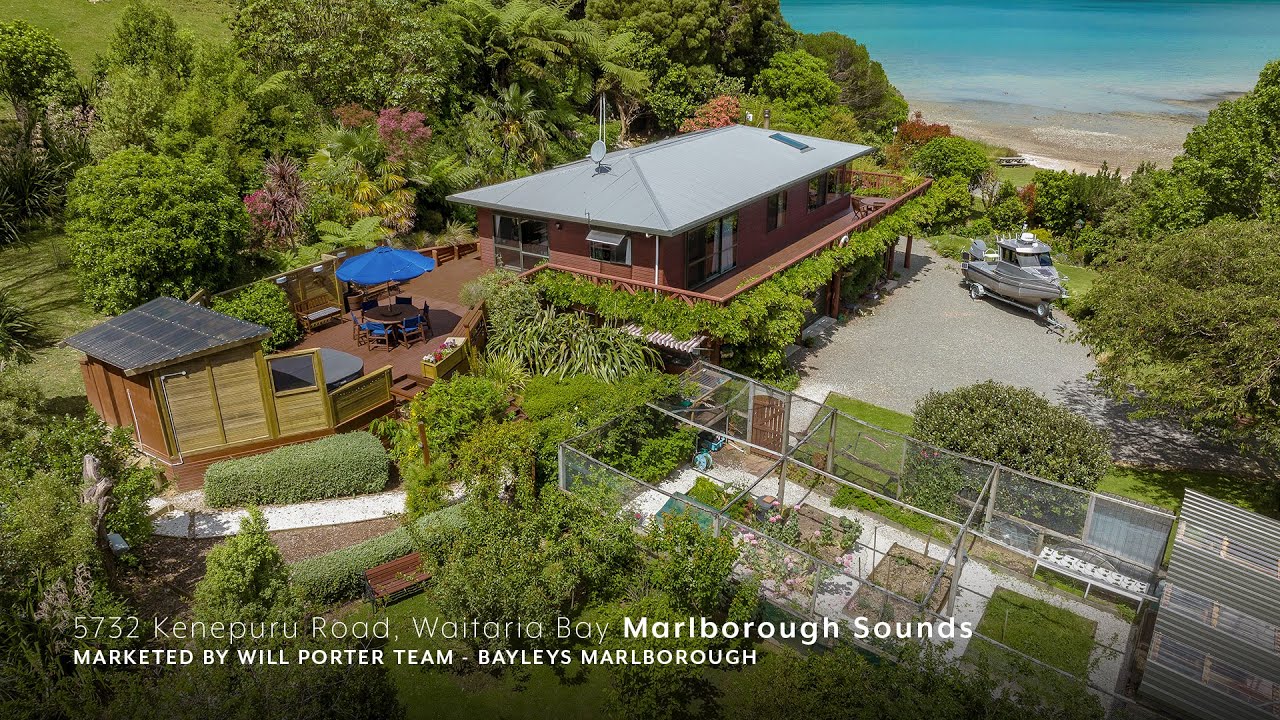 5732 Kenepuru Road, Waitaria Bay, Marlborough Sounds