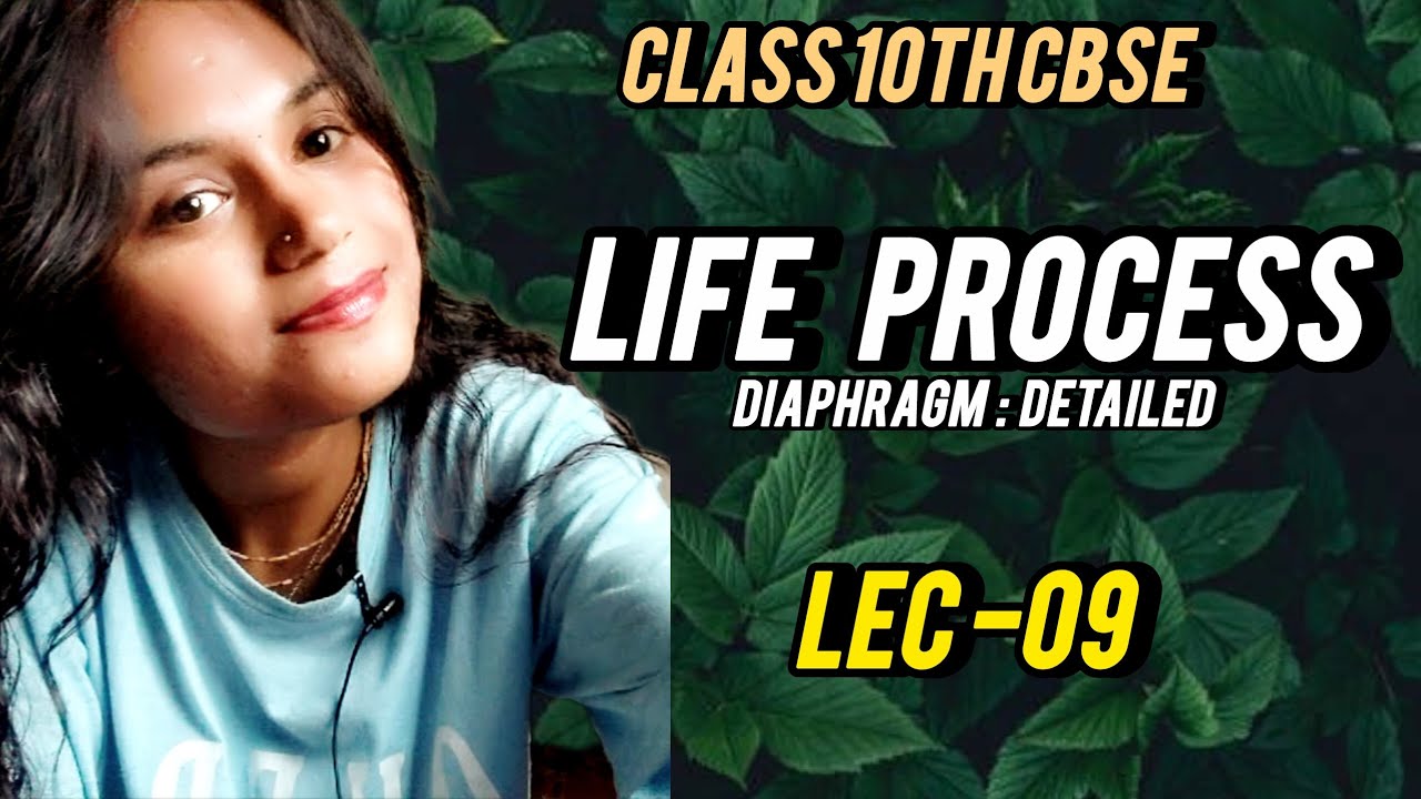  Life Processes – Respiration | lec 9-Diaphragm | CBSE Board |Class 10 Biology |Janhvi Salunke