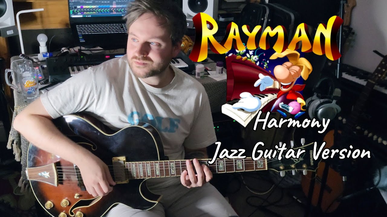 Rayman - Harmony - Band Land Theme Jazz Guitar Cover