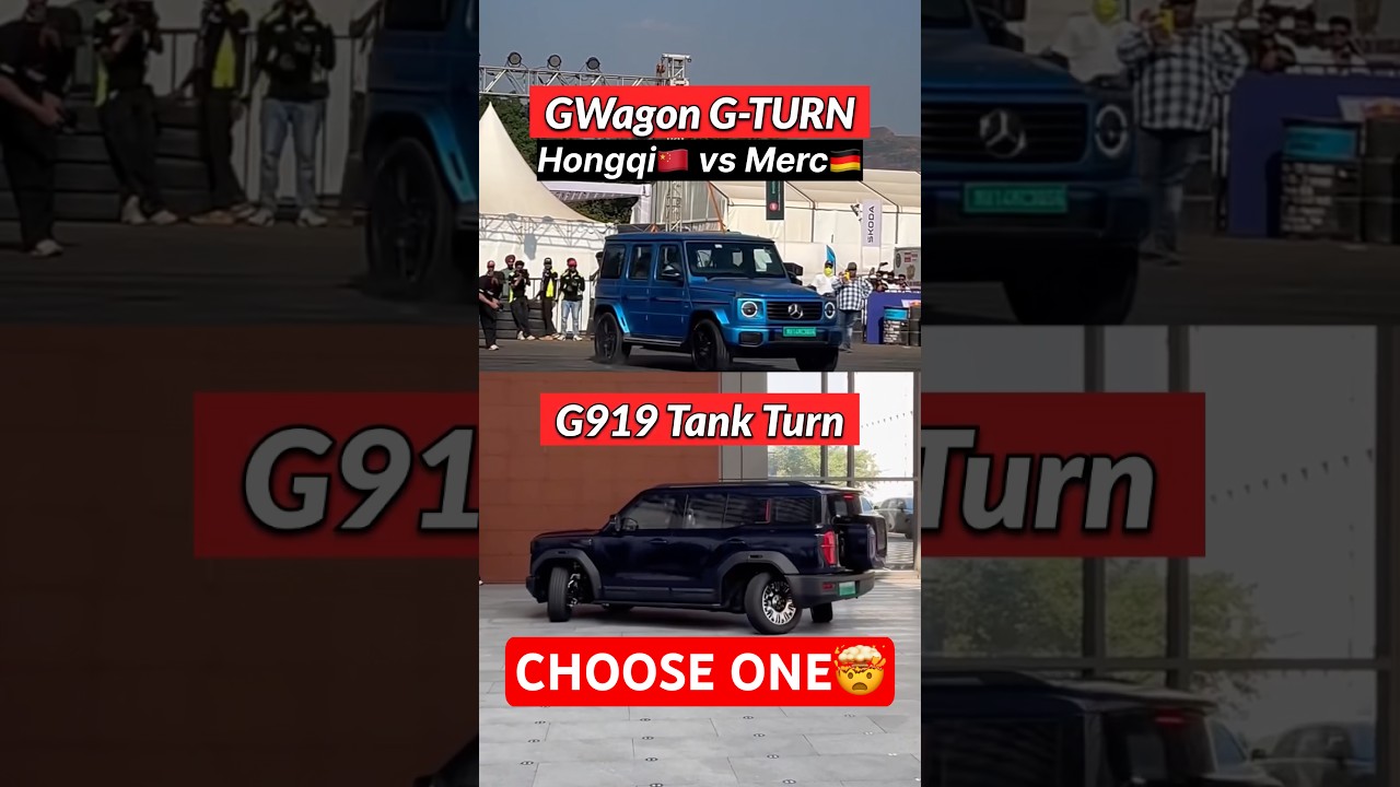 843HP Chinese SUV with Tank Turn! Mercedes Killer? Hongqi G919 FUTURE OF SUVs? #china #shorts #cars