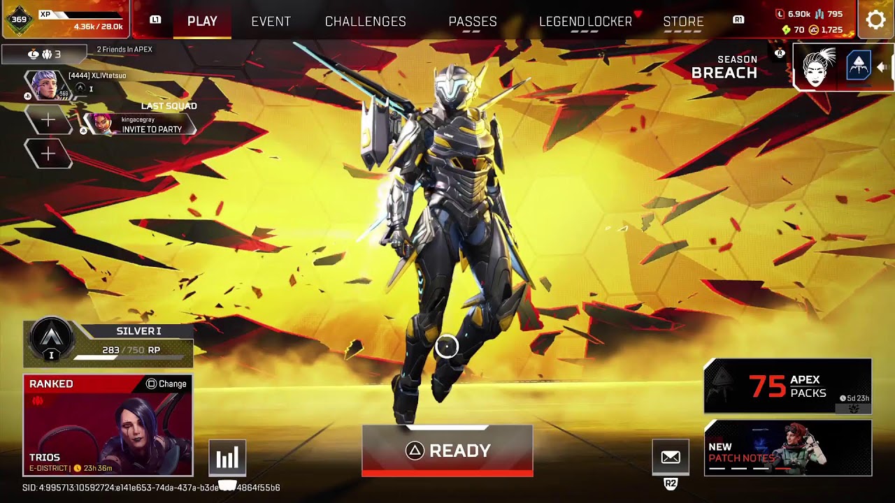 keep praying, keep grateful 🙏🏾💯✌️ | Apex Legends SEASON 27 | 4️⃣4️⃣4️⃣ @soloQgaming44