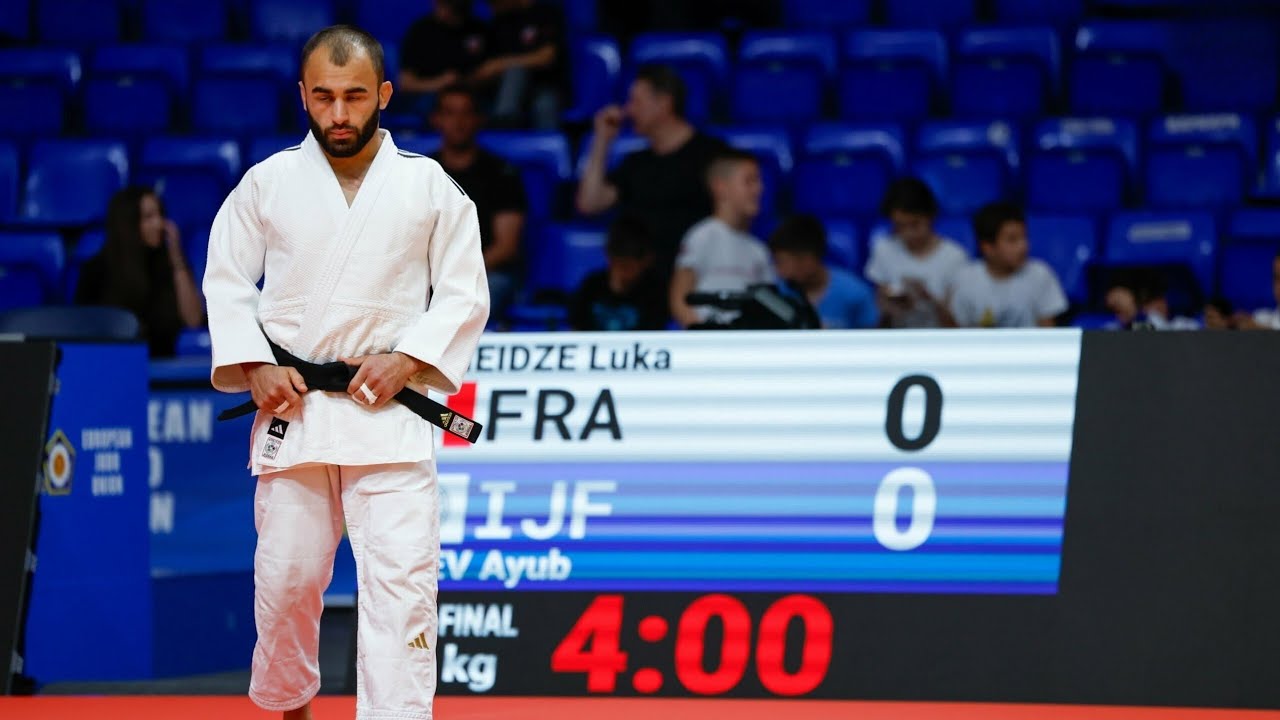 - 60 kg Semi-Final | Luka MKHEIDZE vs Ayub BLIEV | European Judo Championships Podgorica 2025