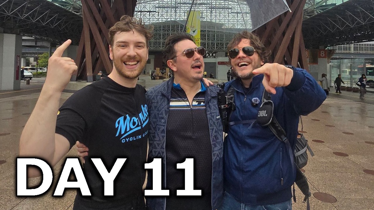 Cycling to Kanazawa Station + Board Games In Accommodation | Cyclethon 5 Day 11