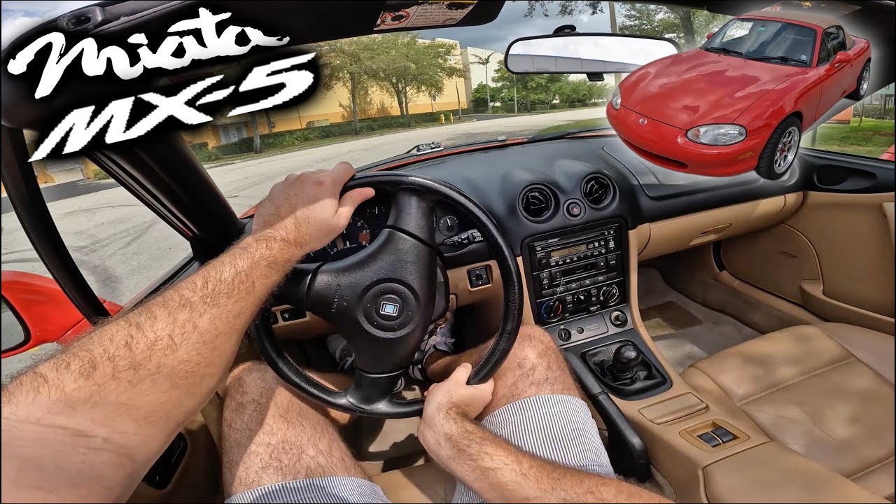 Mazda MX-5 NB Miata POV Drive [4K] - Who says you need speed to have fun? | NB Miata HARD PULLS!