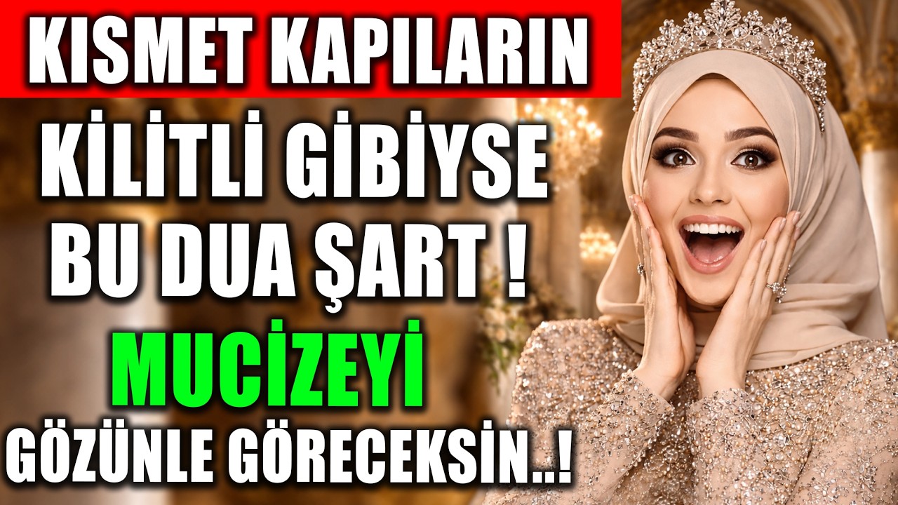 Kısmet Kapıların Kilitli Gibiyse Bu Dua Şart!