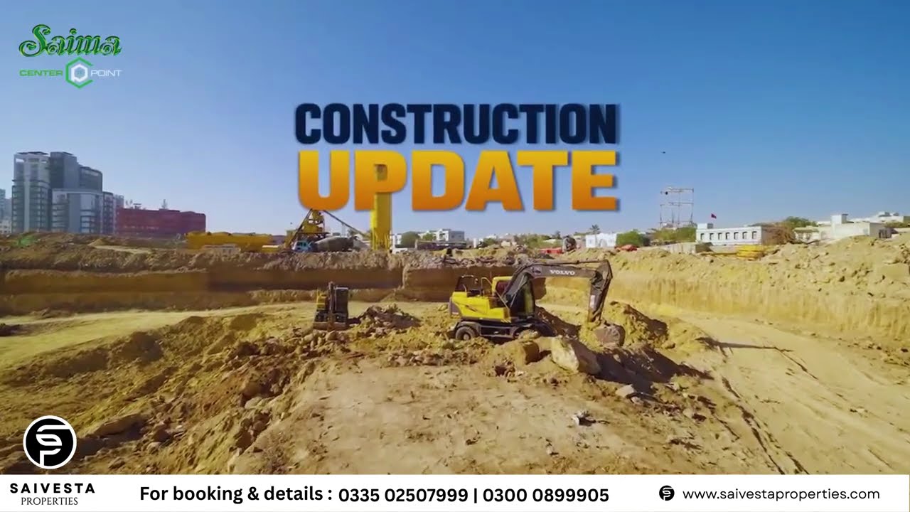 Construction in Progress &ndash; Saima Center Point M.A Jinnah Road Karachi