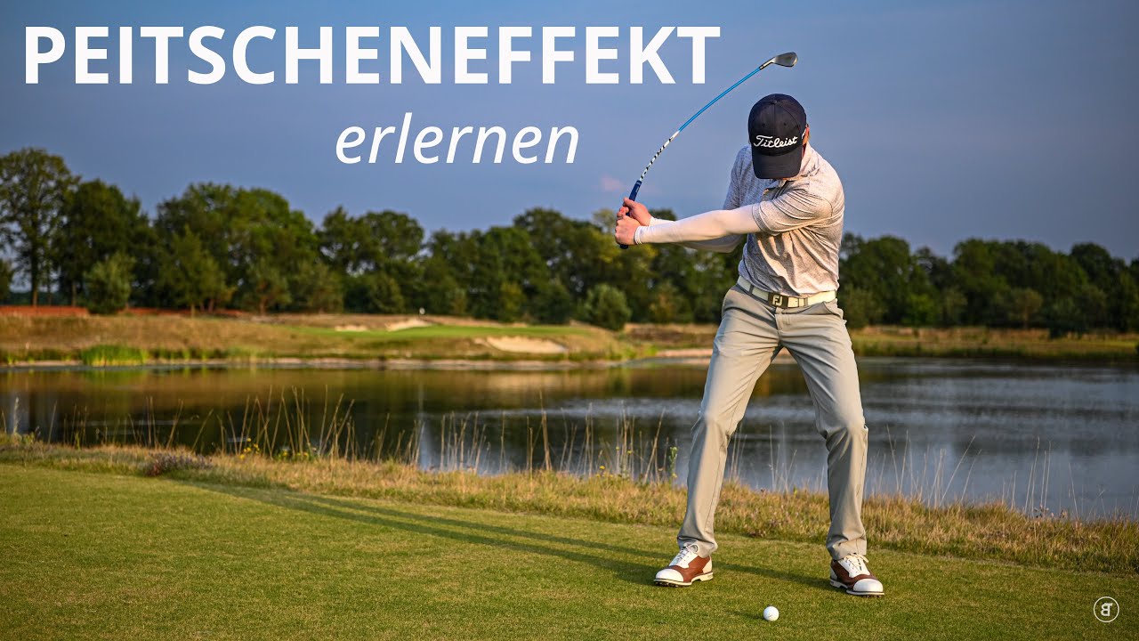 Nur so gelingen weite Schläge mit Lockerheit