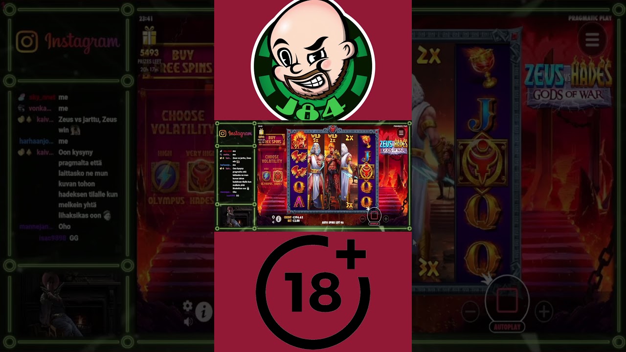 Zeus VS Hades | 4 WILD REEL #bigwin #casino #jarttu84 #freespins #bonus #slotgames #twitch #gambling