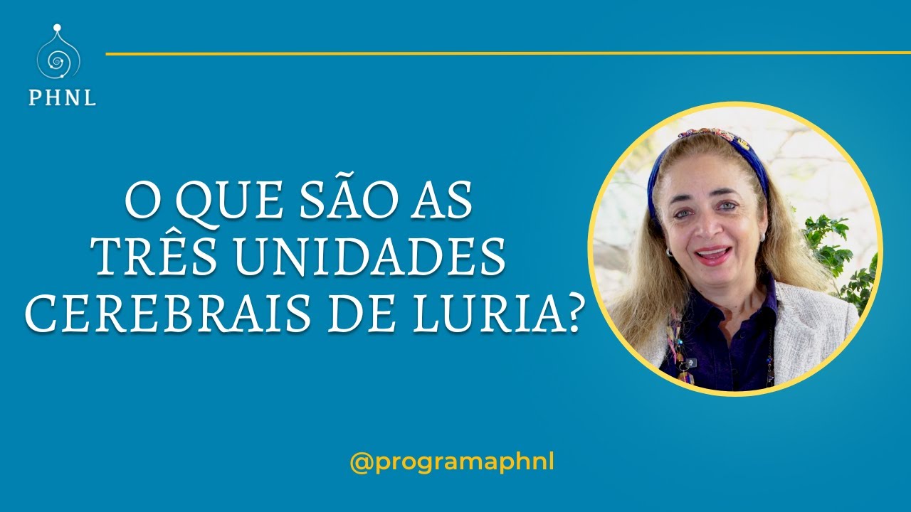 O que são as TRÊS UNIDADES CEREBRAIS DE LURIA?