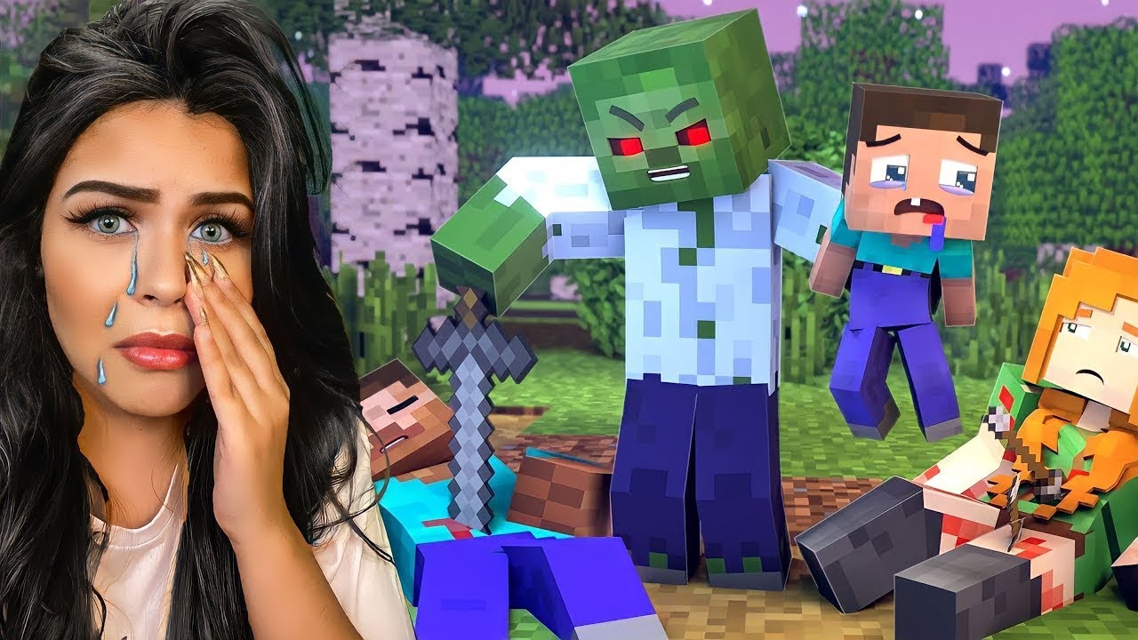 BEBÊ ZUMBI CHOREI PELA PRIMEIRA VEZ NO MINECRAFT