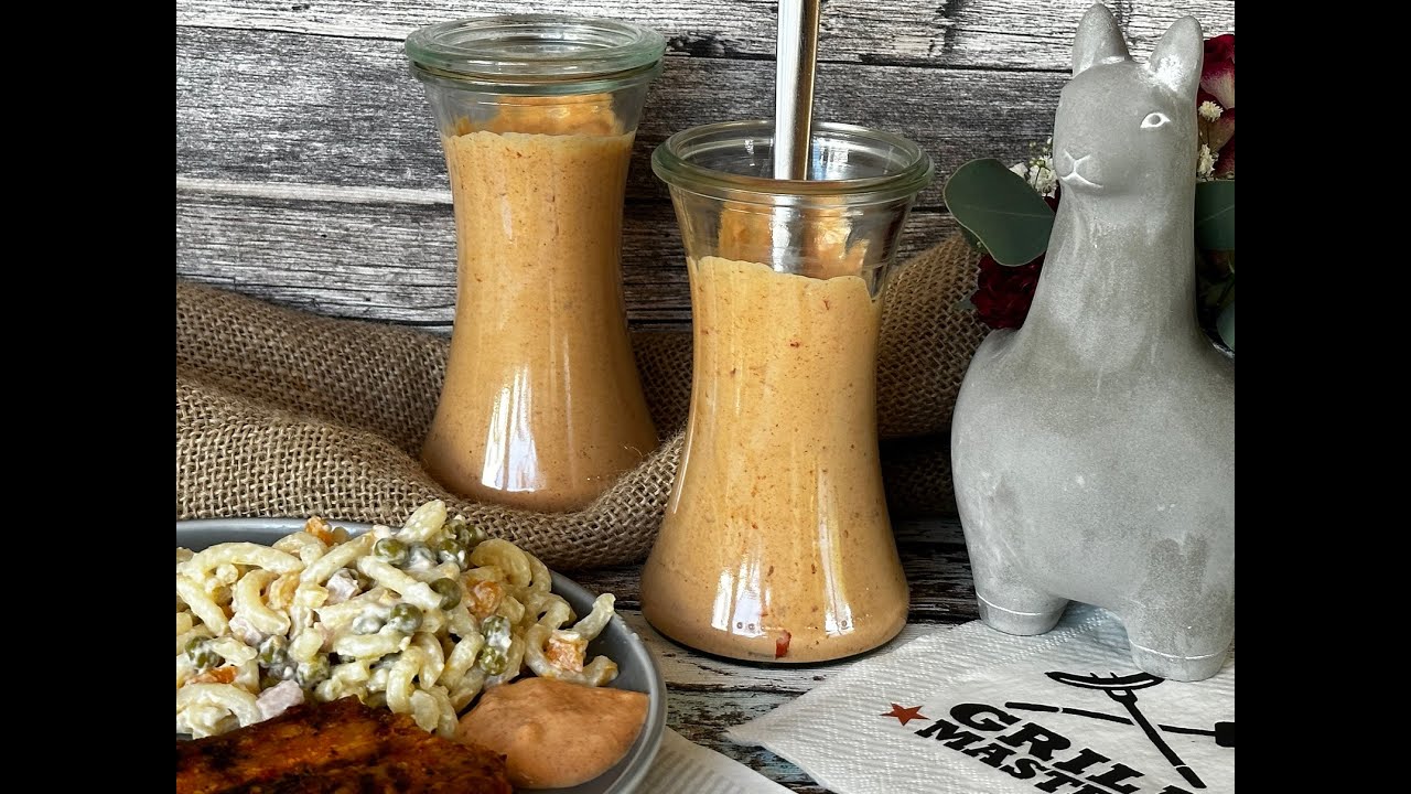 Würzige Grillsoße / Dip - Thermomix® TM31® / TM5® / TM6®
