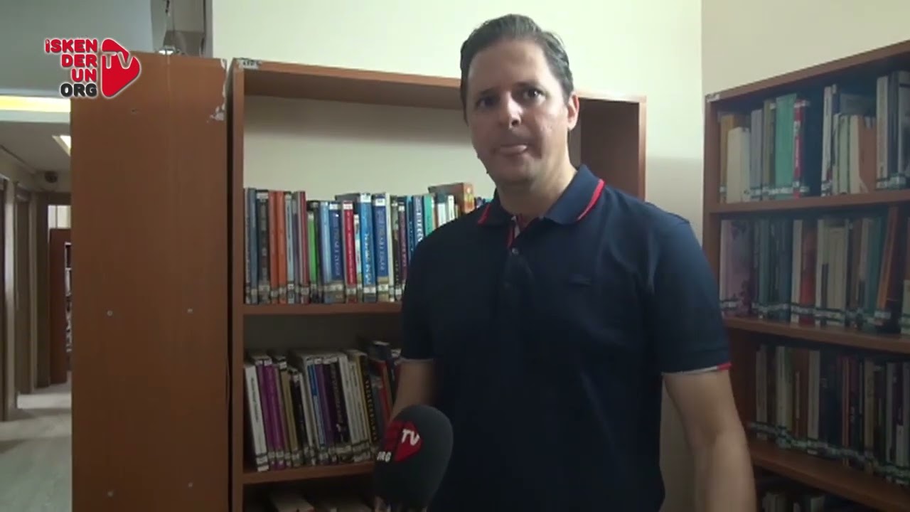 İskenderun Kütüphanesi Pazartesi hizmette…
