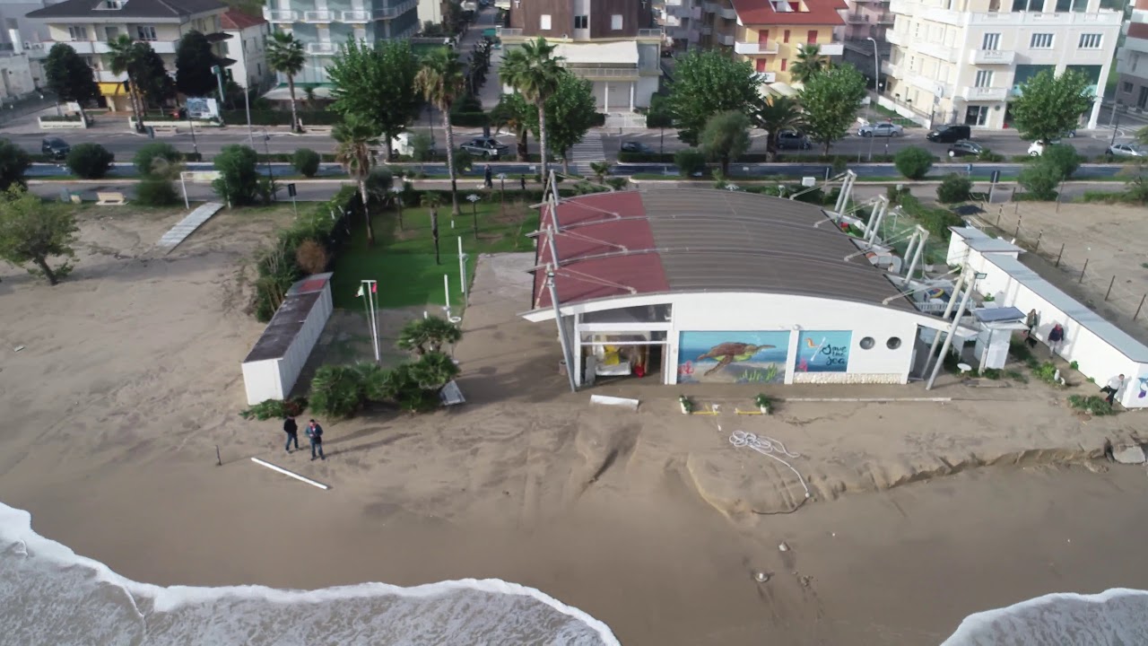 Alba Adriatica mareggiata 12-11-2019