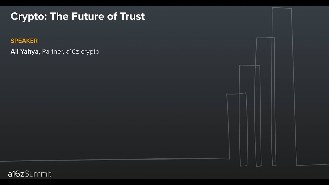 Crypto, the Future of Trust