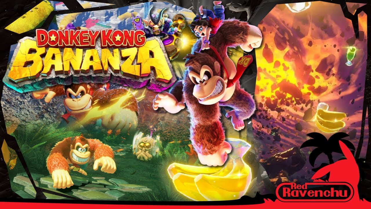 🎮Who took our Bananas?!🍌Donkey Kong Bananza🐒w Viewers | Spooky Saturday