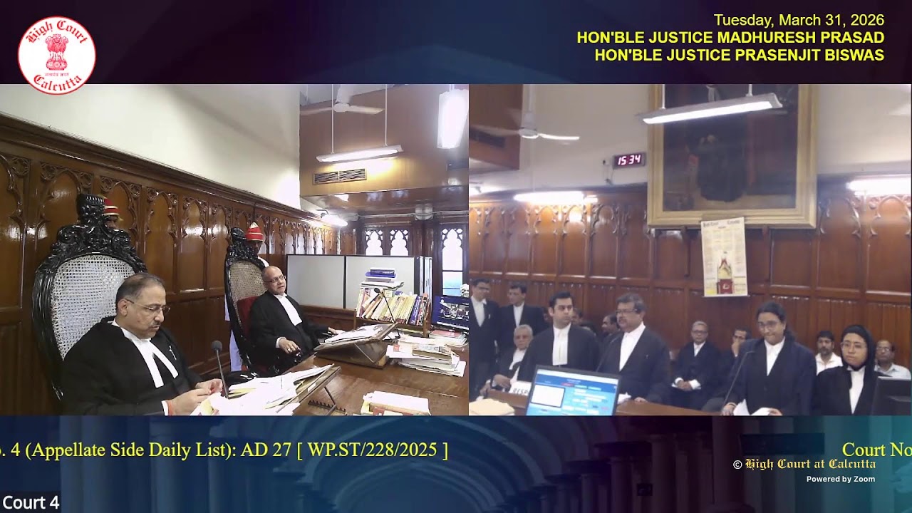 31 March 2026 | Court No. 4 | Live Streaming of the Court proceedings. PART II
