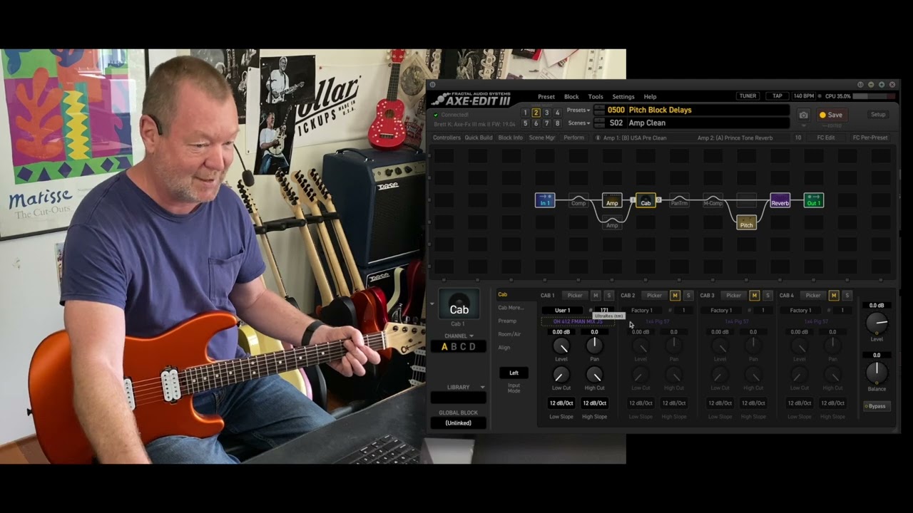 Axe-FX III Preset - Pitch Block - Dual Detune Delay